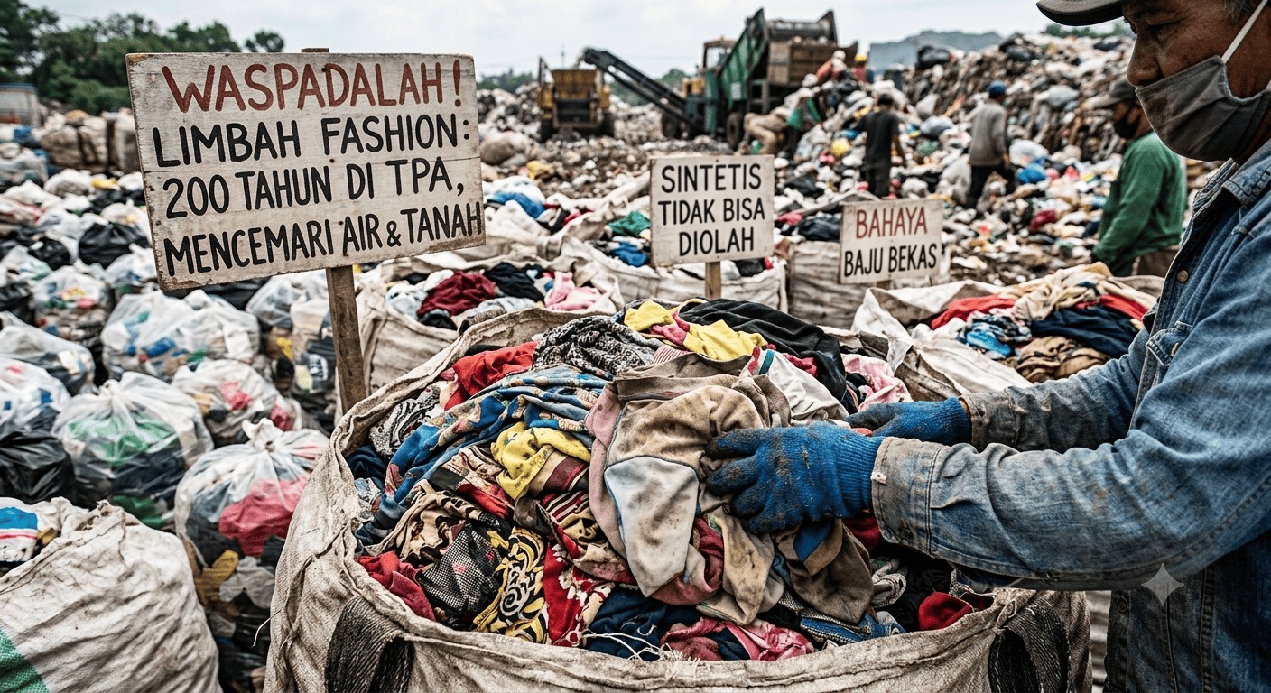 Sisi Gelap Lemari Kita: Mengapa Tren Gonta-ganti Baju Merusak Bumi?