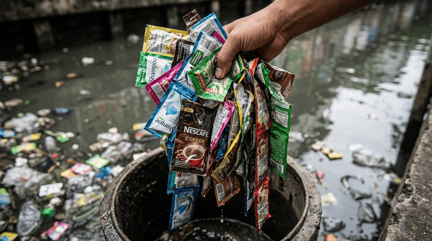 Menolak Sachet: Mengapa Kemasan Saset Adalah Musuh Terbesar Lingkungan Saat Ini?