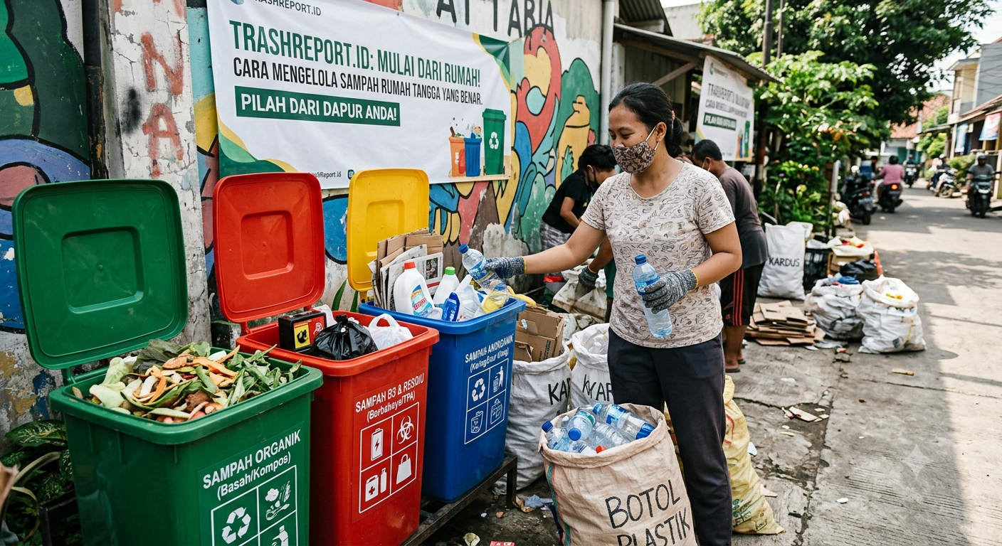 Cara Mengelola Sampah Rumah Tangga yang Benar: Mulai dari Dapur Anda!