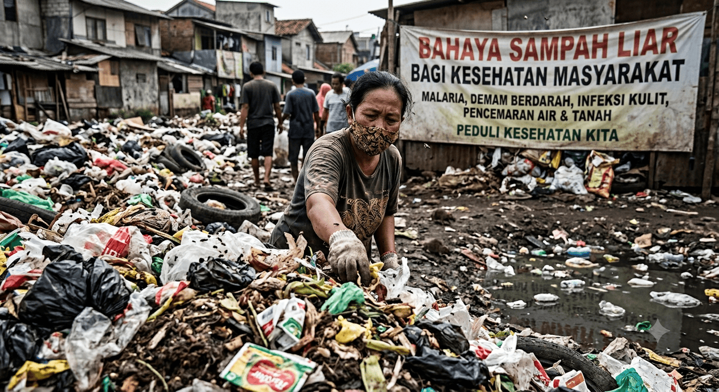 Bahaya Sampah Liar bagi Kesehatan Masyarakat: Ancaman Nyata di Sekitar Kita